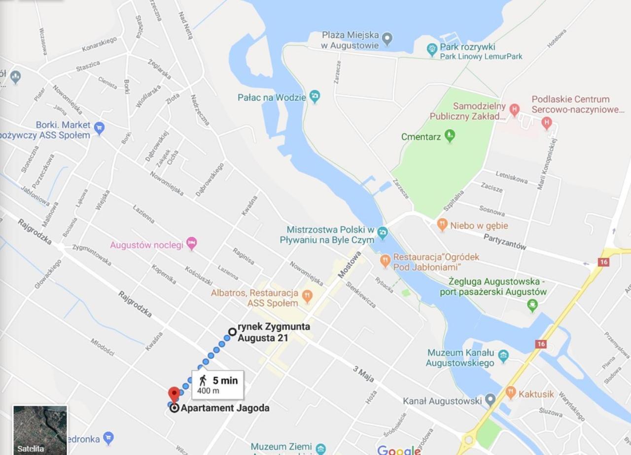 Apartament Jagoda Augustów Kültér fotó